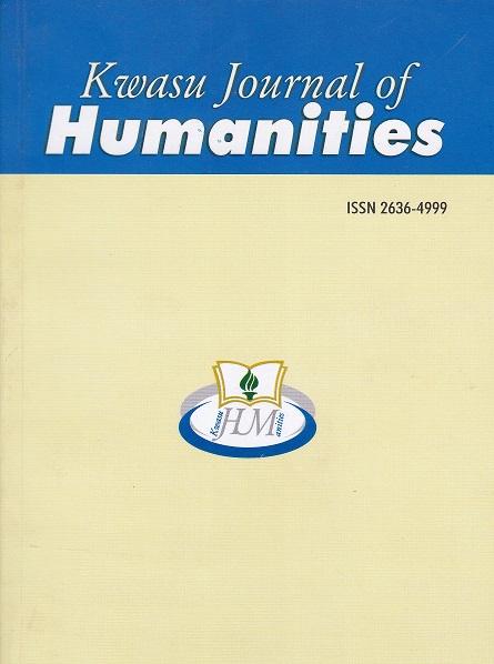 KWASU Journal of Humanities