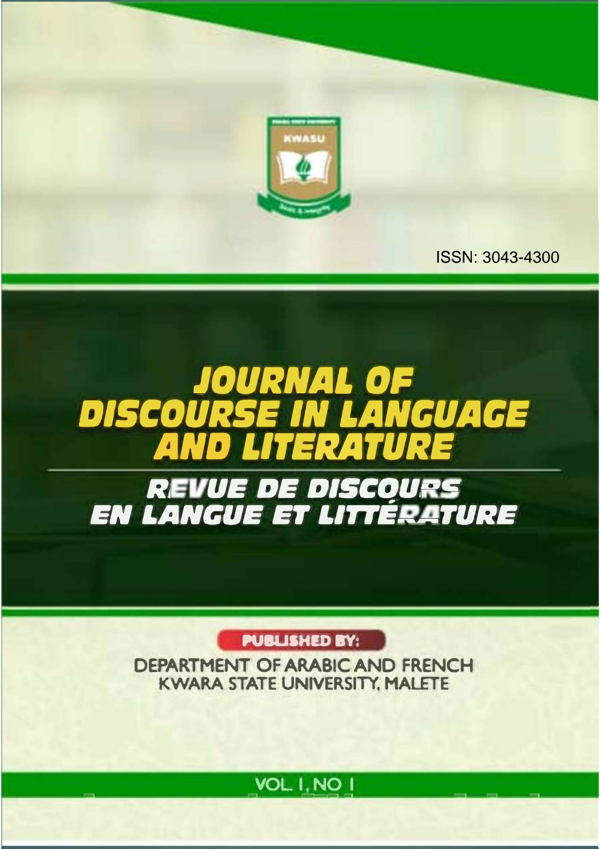 View Vol. 1 No. 1 (2025)
